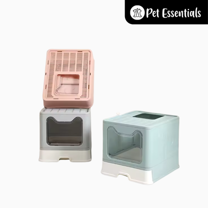 Enclosed Cat Litter Box (378-14)