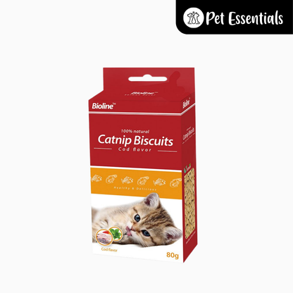 Bioline Catnip Biscuits 80g