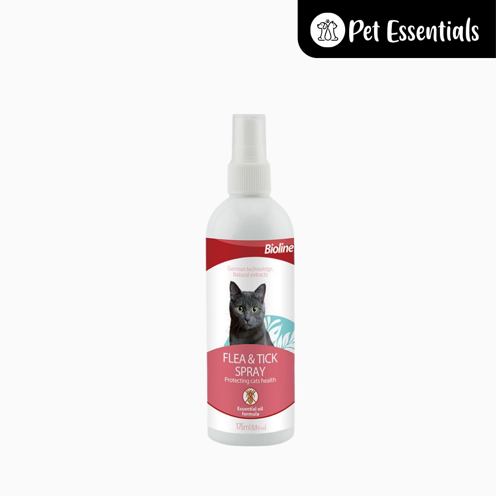 Bioline Flea & Tick Spray For Cats