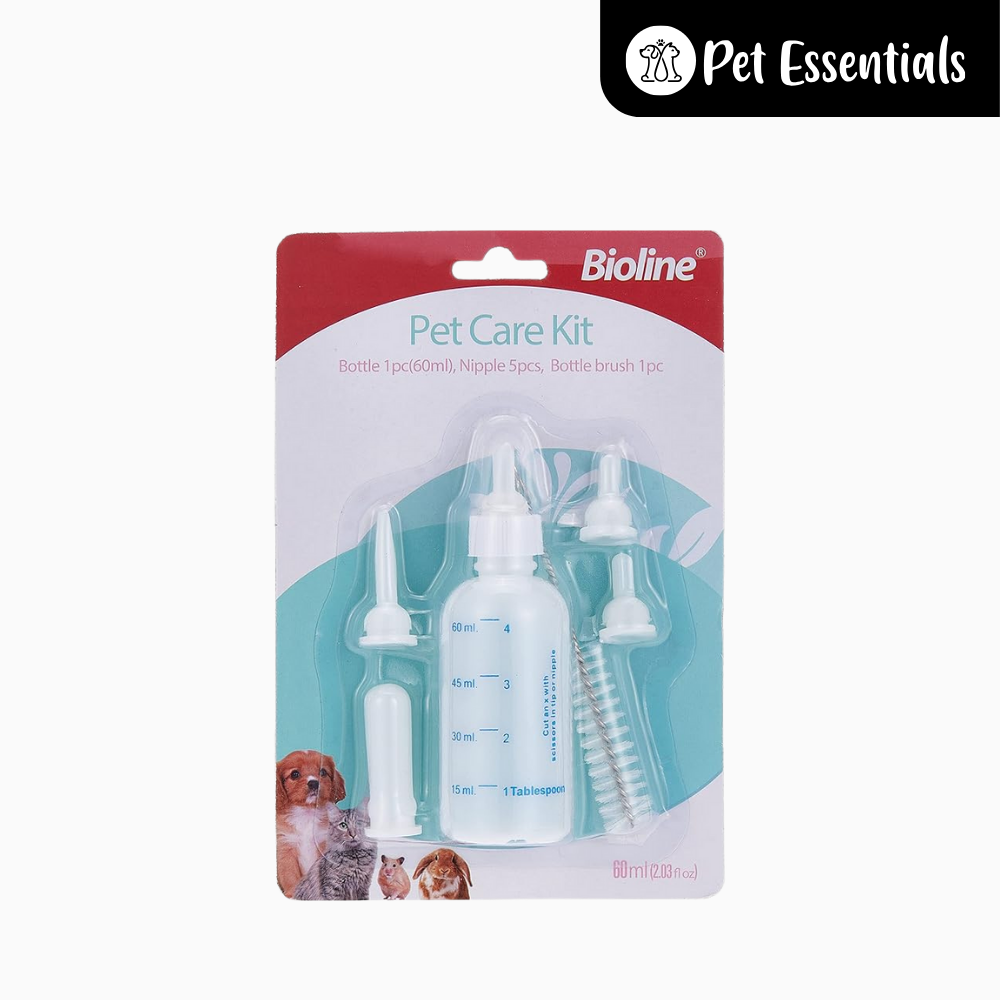 Bioline Pet Care Feeding Bottle Kit