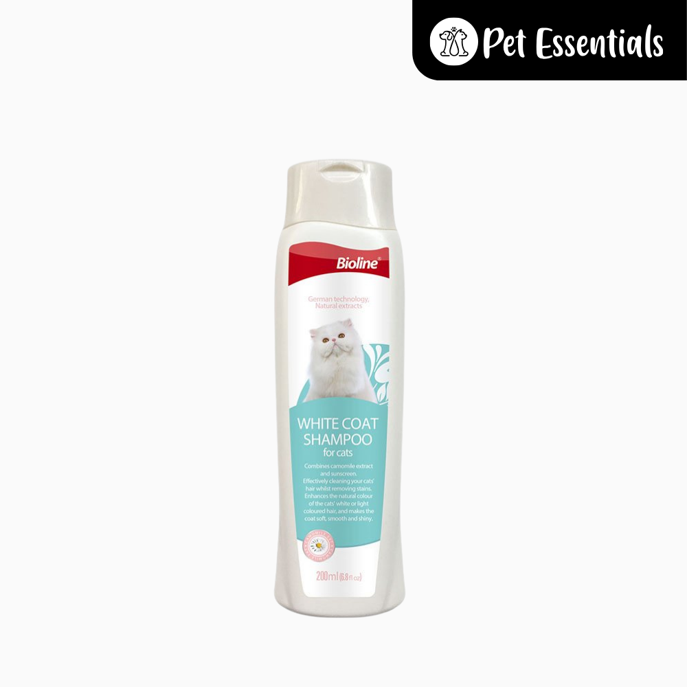 Bioline White Coat Shampoo For Cats