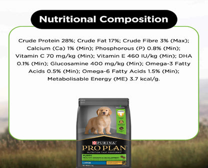 Purina Pro Plan Healthy Growth & Development Puppy Large Breeds