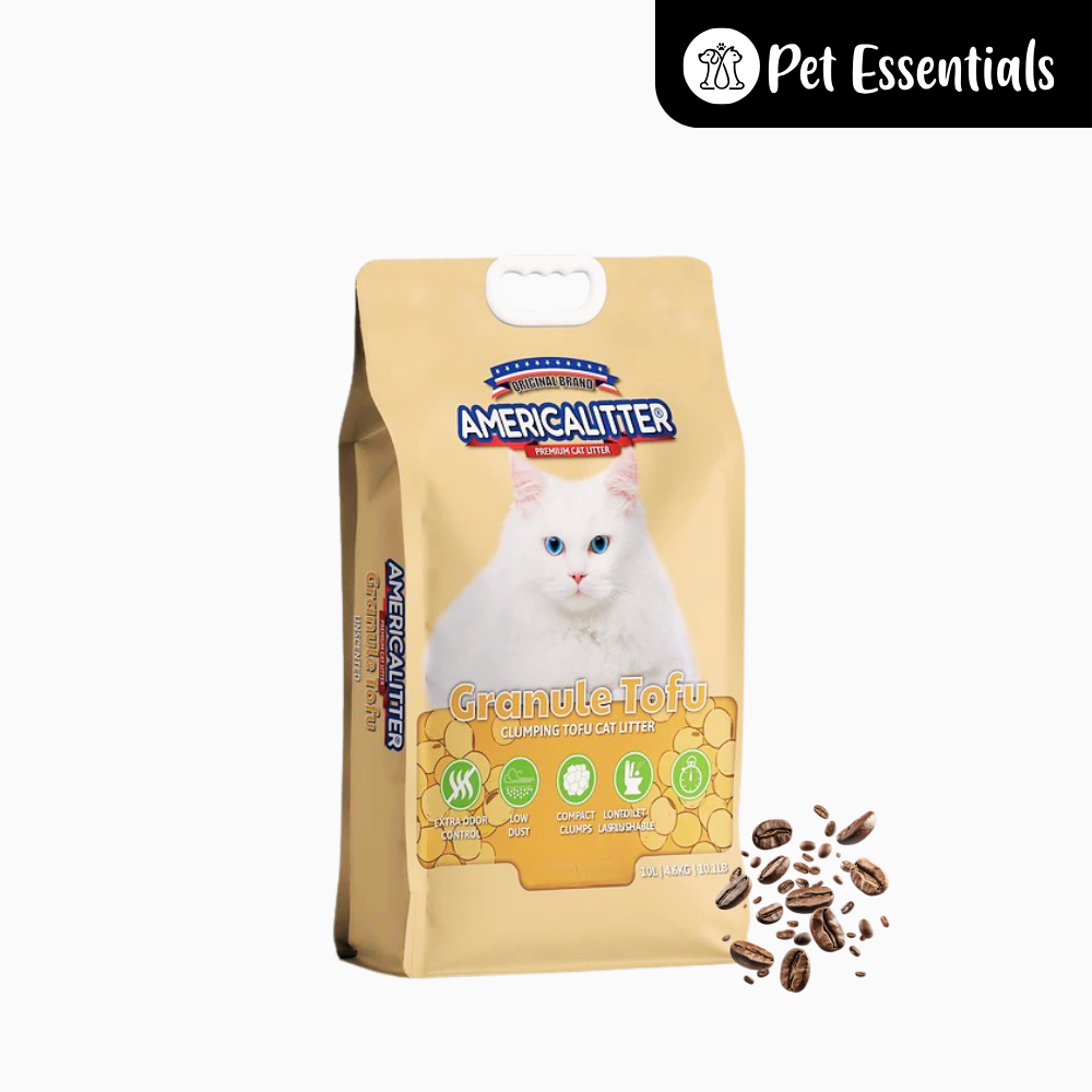 America Granule Tofu Flushable Cat Litter 10L