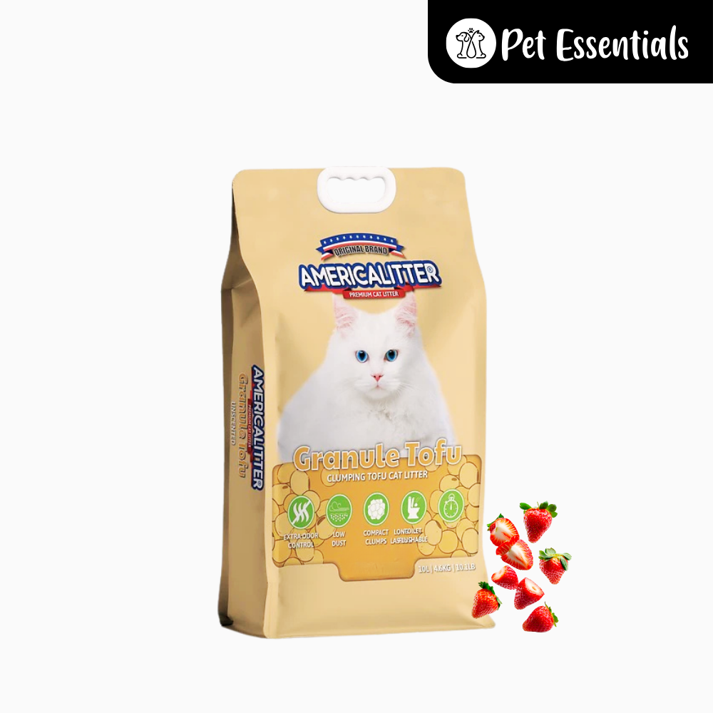 America Granule Tofu Flushable Cat Litter 10L