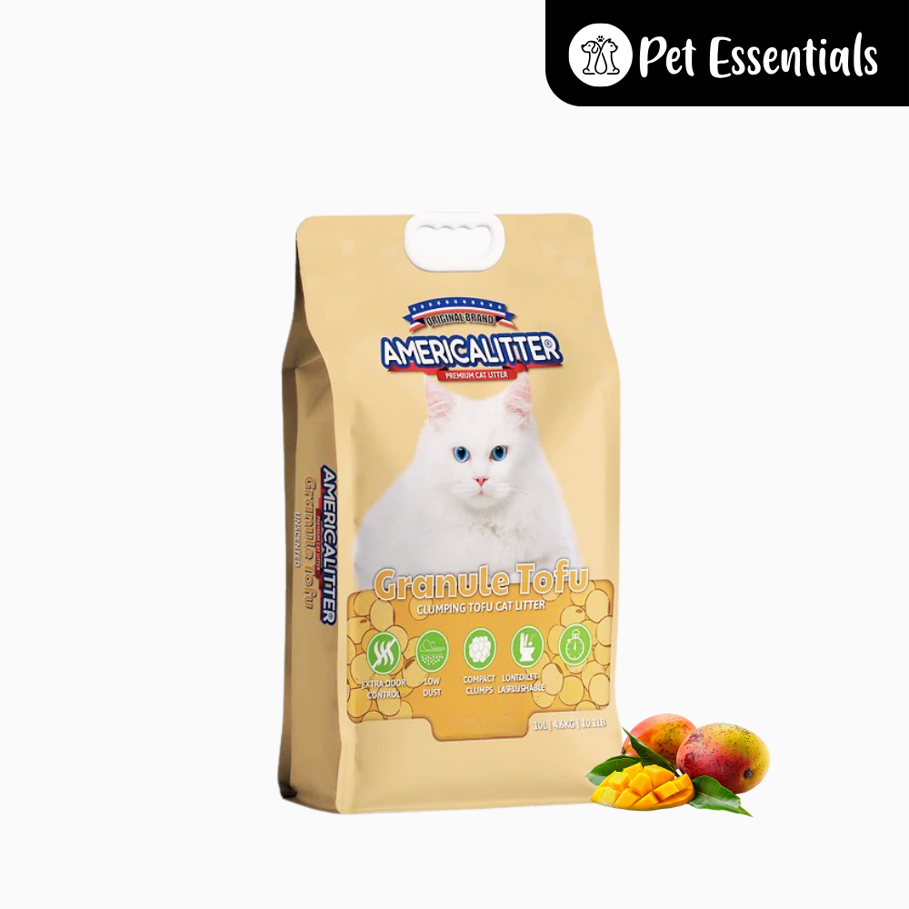 America Granule Tofu Flushable Cat Litter 10L